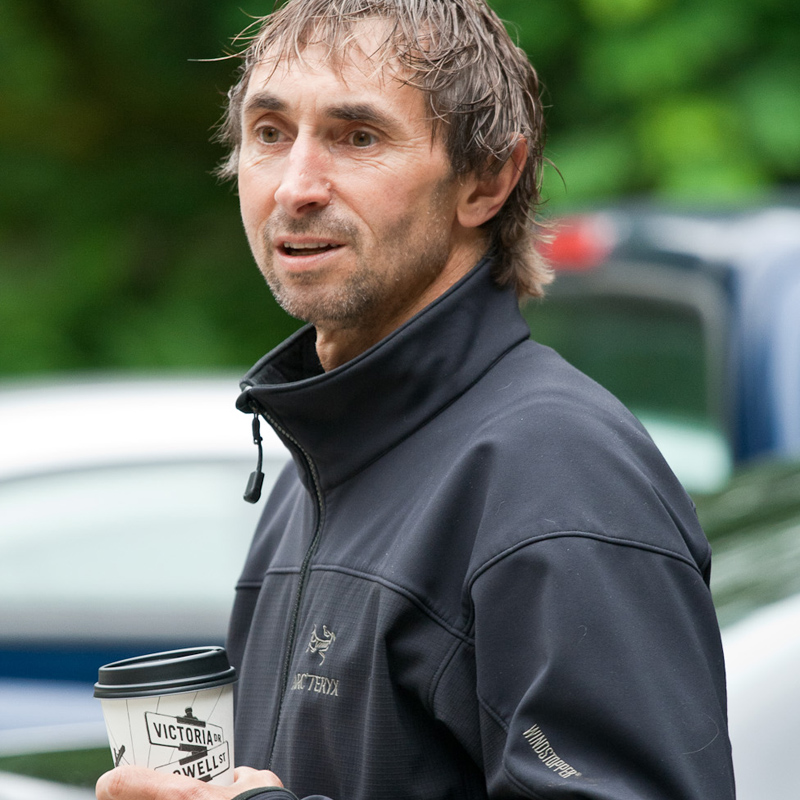 At a Sunday training run (2010)